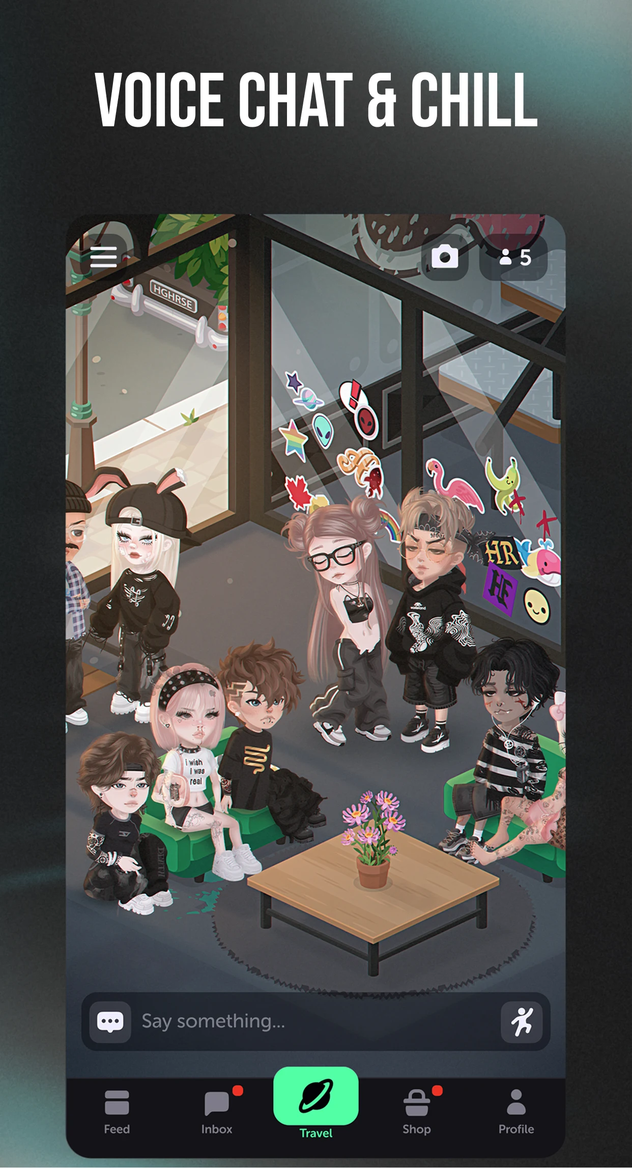 Highrise: Dress Up Avatar Chat screenshot