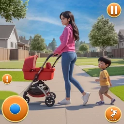 Mother Simulator Family Game のアイコン